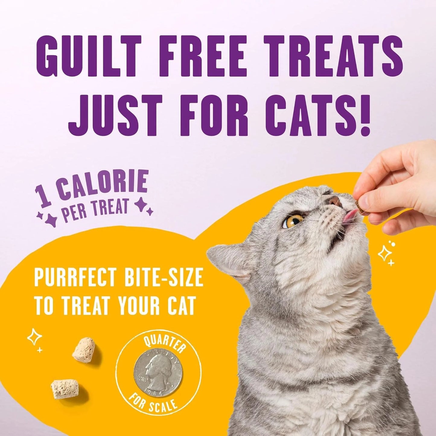 Meowfulls Freeze Dried Cat Treats Chicken & Chicken Liver Recipe - 1.5Oz